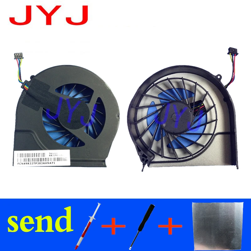 

New CPU Fan FOR HP G4-2000 G6 G6-2000 G7 G7-2000 cpu cooling fan cooler 683193-001 Laptop Cooling Fan