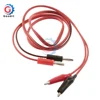 Alligator Test Lead Clip To AV Banana Plug Connector TO Dual Tester Alligator Clip Probe Cable 1M ► Photo 1/4