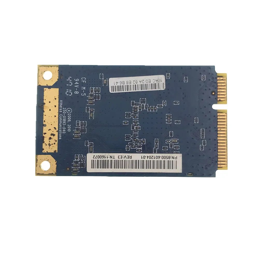 Atheros AR9380 450 Мбит/с мини PCI-E Двухдиапазонная 2,4/5 ГГц wifi карта