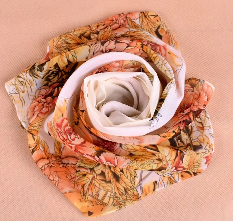 Головной шарф 2019 женский осенне-весенний Испанский Стиль в стиле хиппи бохо романтические длинные шарфы с цветочным принтом роскошный