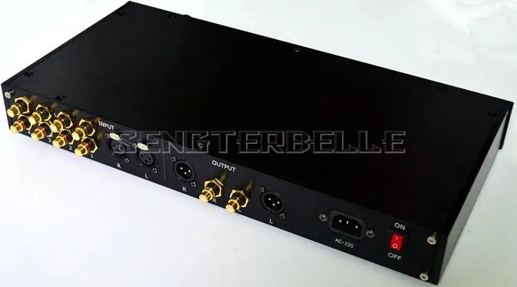 YJ MBL6010 полностью сбалансированный HiFi Одноконтурный класс A предусилитель аудио XLR/RCA Предварительный усилитель MBL6010 схема