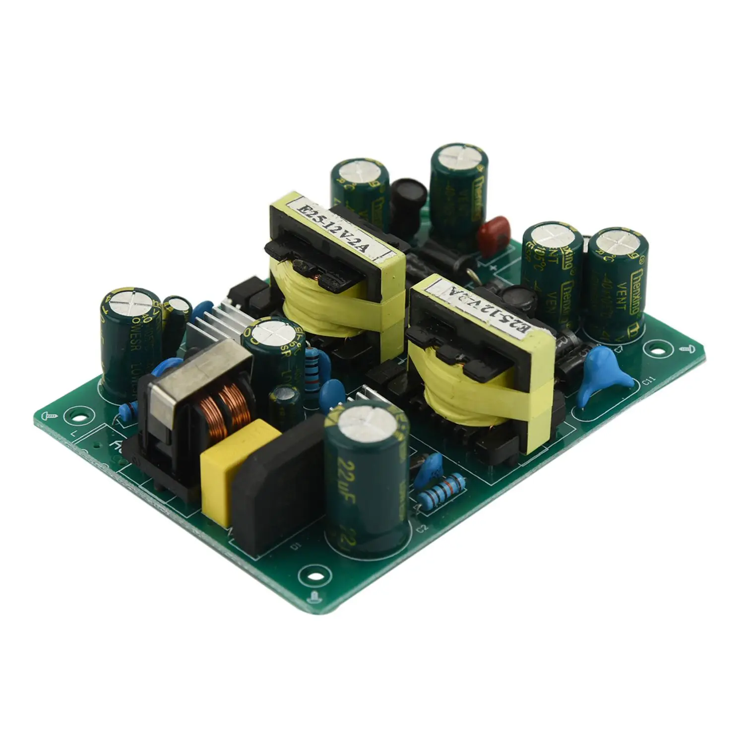 

48W Dual Switch Power Supply Module with Overload Circuit Protection