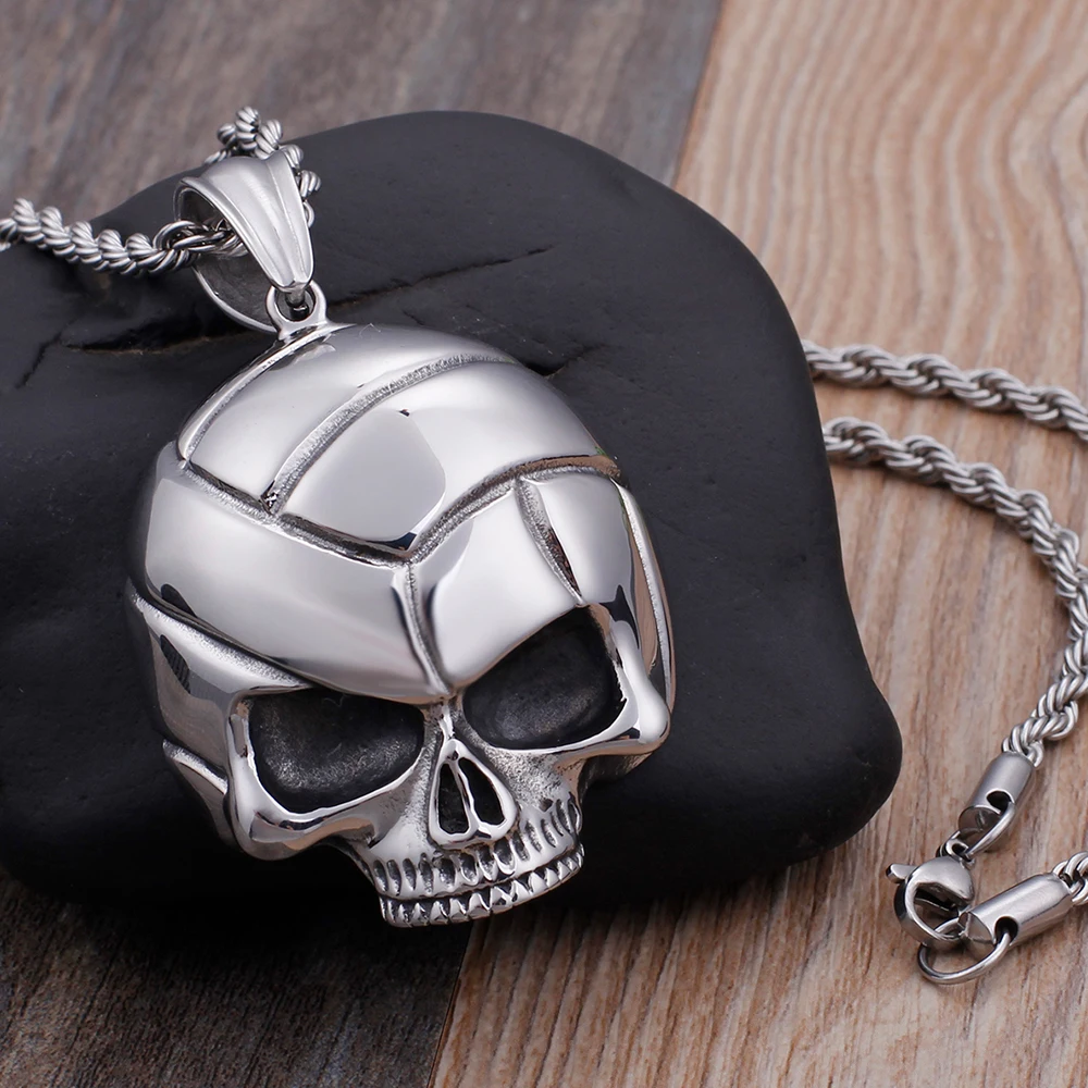 Jewels Obsession Skeleton Pendant Sterling Silver 925 Skeleton Pendant 44 mm