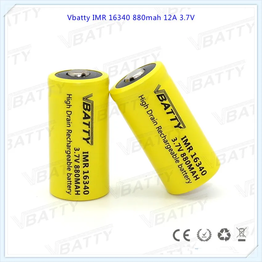 16340 3.7V battery 5