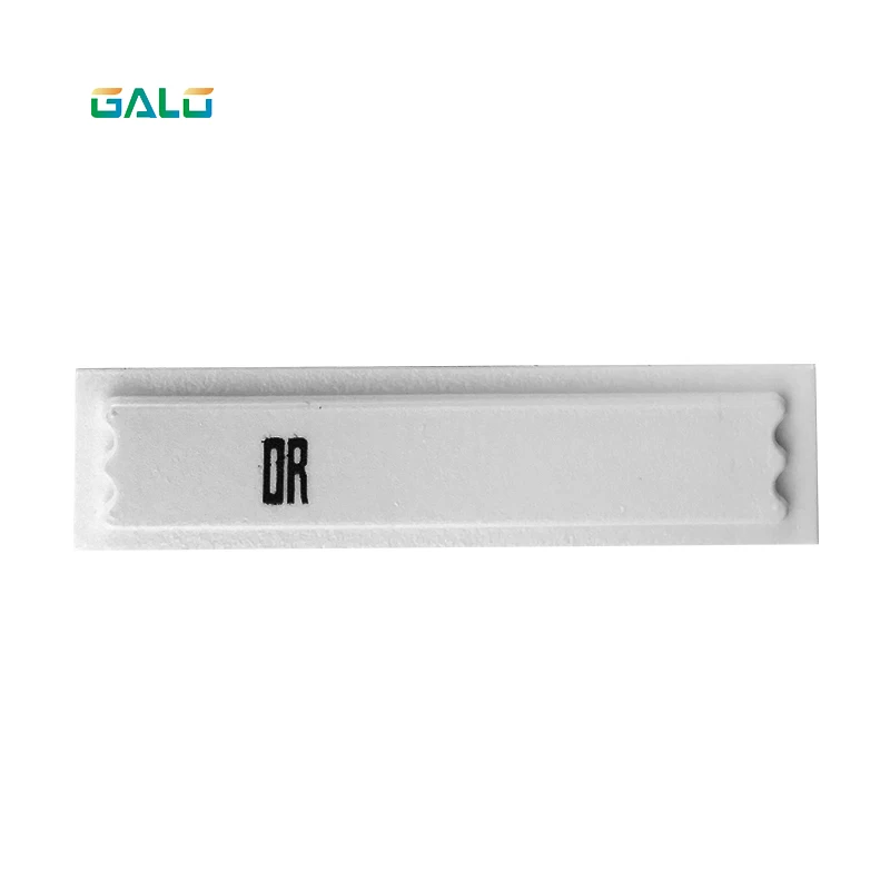 

1000PCS retail security anti-theft 58khz eas soft tag strips sticker am dr label for security door eas am anti theft system