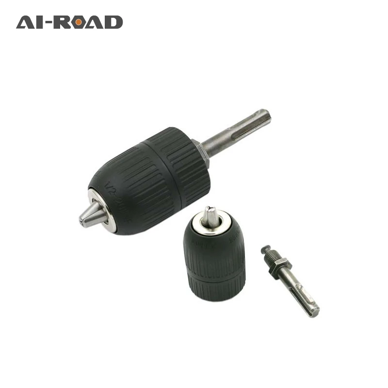 

2-13MM Drill Chuck Keyless Drilling Quick Change Bit Adapter Converter Adaptor Hardware Tool Accessories Wrench Conversion 1/2"
