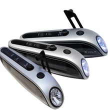 [Семь Neon] Оптовые Динамо Солнечный фонарик с мобильного телефона Зарядное устройство AM/FM/подсвеченные круг/яркий отдых на природе света tourch