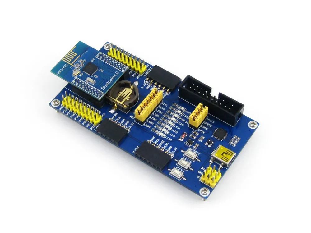 

Glyduino NRF51822 BLE 4.0 Bluetooth Evaluation Board 2.4G Wireless Communication Module for Arduino