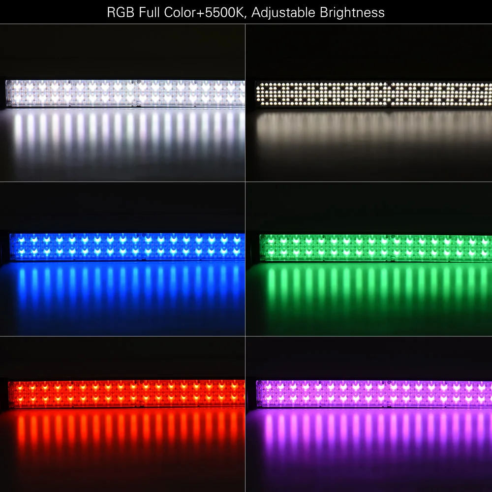 YONGNUO YN360 Pro LED Video Light RGB Full Color CRI95+ Max. 2560LM for Studio Outdoor Photography& Video Recording