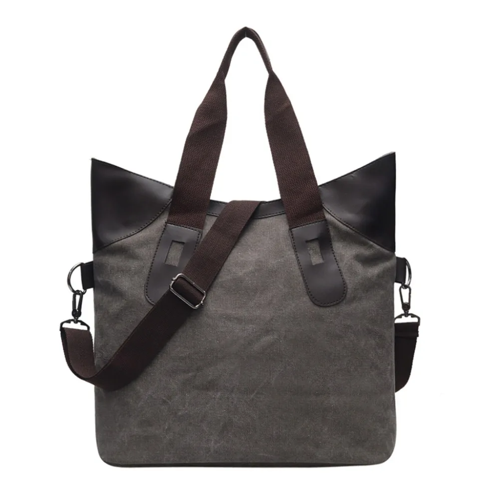 

Messenger Bags Fashion Lady man Wild Large-Capacity Color Matching Large capacity travel storage bag Shoulder Bag canvas bags B2