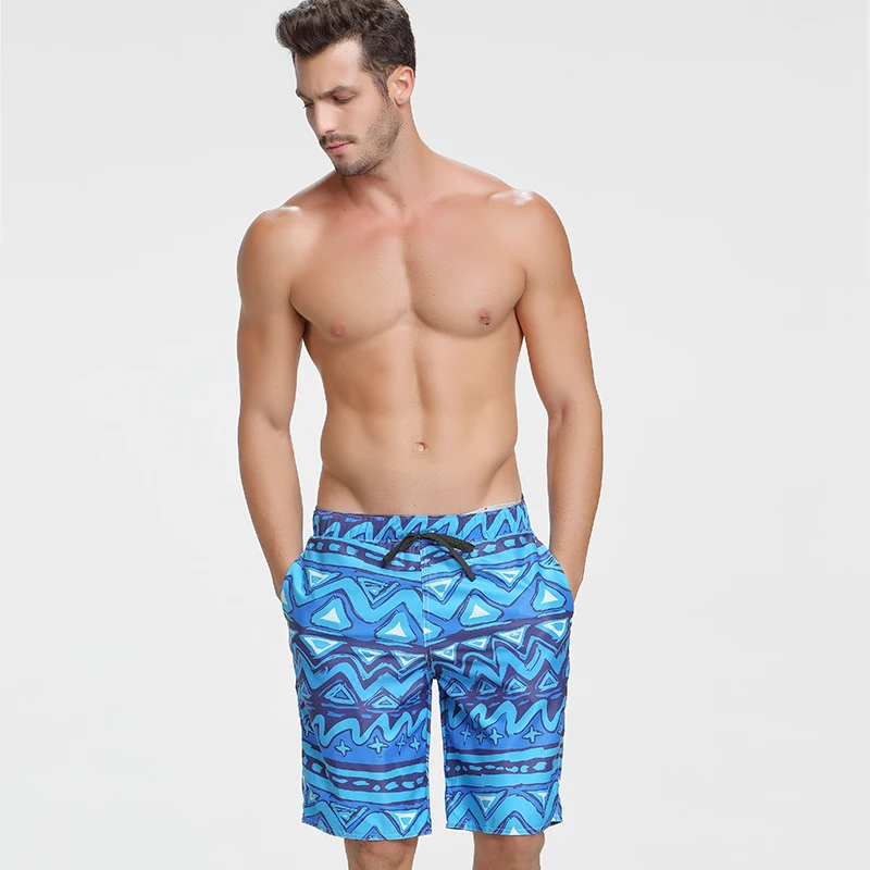 Летние брендовые пляжные мужские шорты-бермуды пляжные шорты с рисунком Homme для мужчин одежда для плавания плавательные шорты для серфинга нижнее белье плюс размер 3XL
