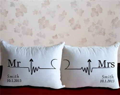 Custom Mr Mrs Canvas Cushion Cover Love Monogram Pillow Cover White Inspiration Mr And Mrs Pillow Covers Custom Mr Mrs Canvas Cushion Cover Love Monogram Pillow Cover White Inspiration Mr And Mrs Pillow Covers