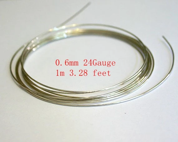 Wholesale Lots.925 USA Sterling Silver Wire Half Hard All Sizes 18 to 28 Gauge 