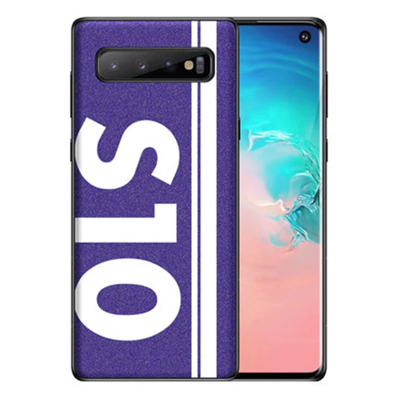 Мода силиконовый гель мягкий чехол для samsung Galaxy S10/S10 Plus матовая печати Телефон Shell кожного покрова для samsung Galaxy Note 9/S10e