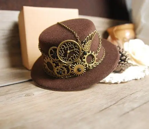 Steampunk Handmade Top Hat