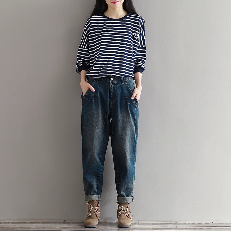 Womens Baggy Jeans Boyfriend Style