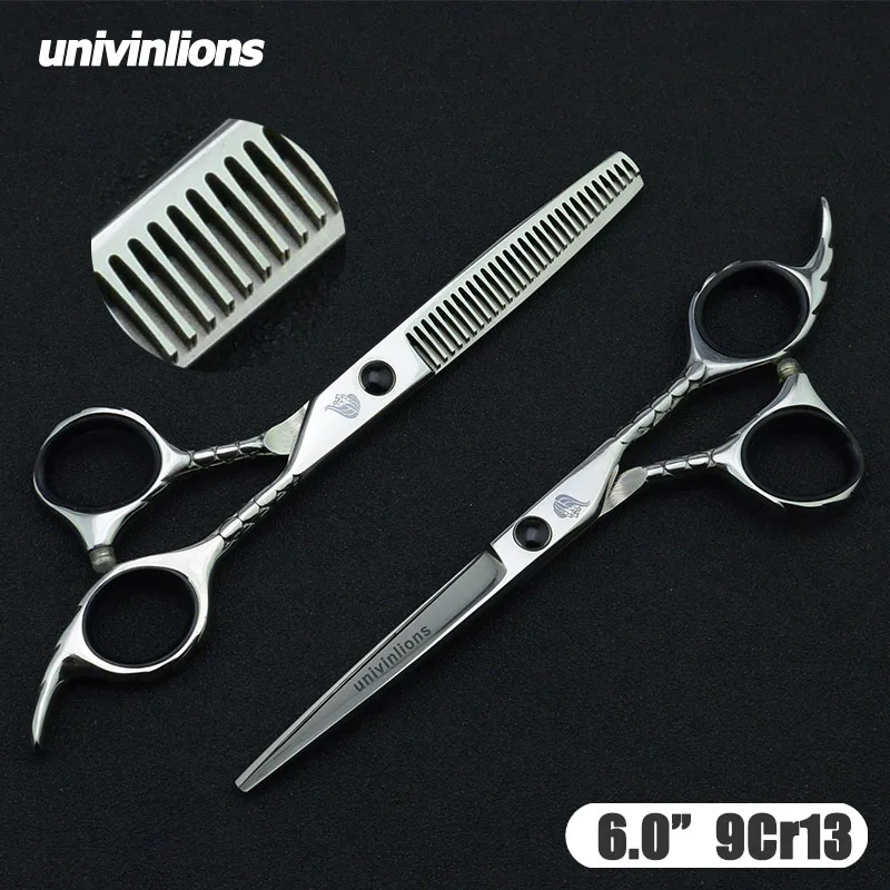 5.5/6" black gold barber hair scissors hairdressing scissors professional hair scisor barber supplies shears gift japan haircut