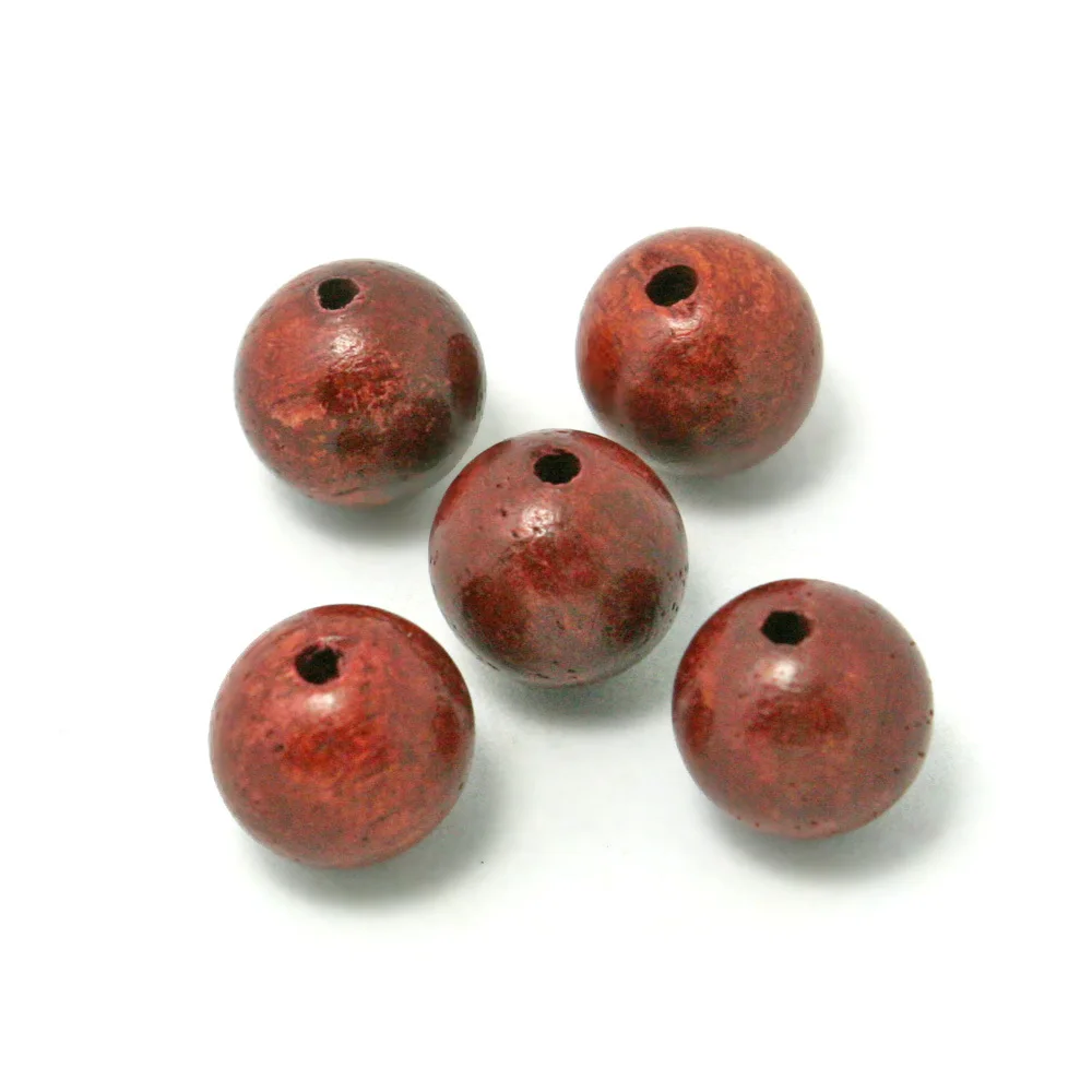 

Fee shipping 100pcs/lot 8mm Natural Ball Siam Rosewood Wood Beads for Bracelet DIY Making CN-BTE001