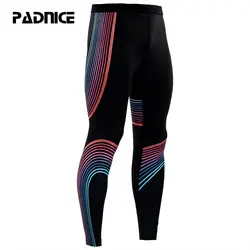 Летние спортивные штаны для йоги мужские брюки стример печать соответствующие чистый цвет высокая прочность эластичная облегающая фитнес
