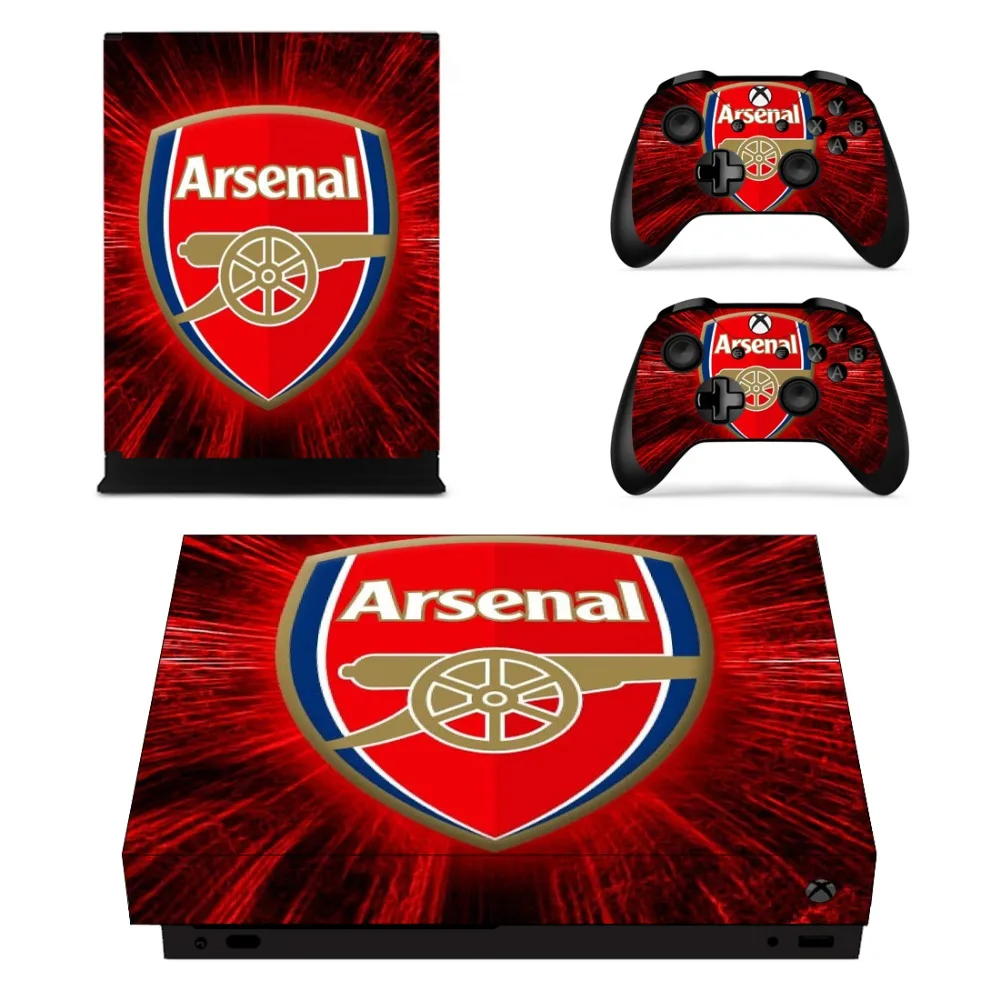 Arsenal Football Team Skin Sticker For Xbox One X Consoleskins Co