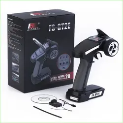 1 adet orijinal FS-GT2E Flysky AFHDS 2A 2.4 г 2CH radyo системы verici FS-A3 Иль alici МИС RC араба tekne