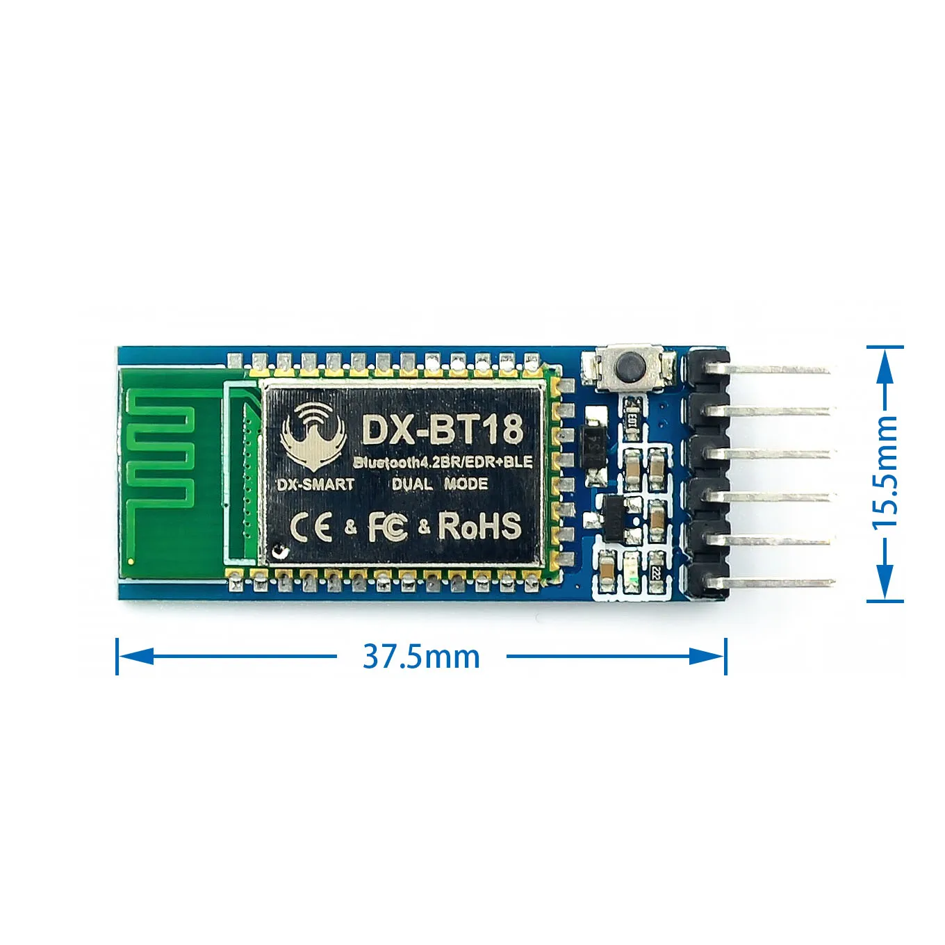 DX-BT18 SPP2.0 модуль Bluetooth Последовательная передача BLE4.0 Поддержка Совместимость с HC-05 HC-06