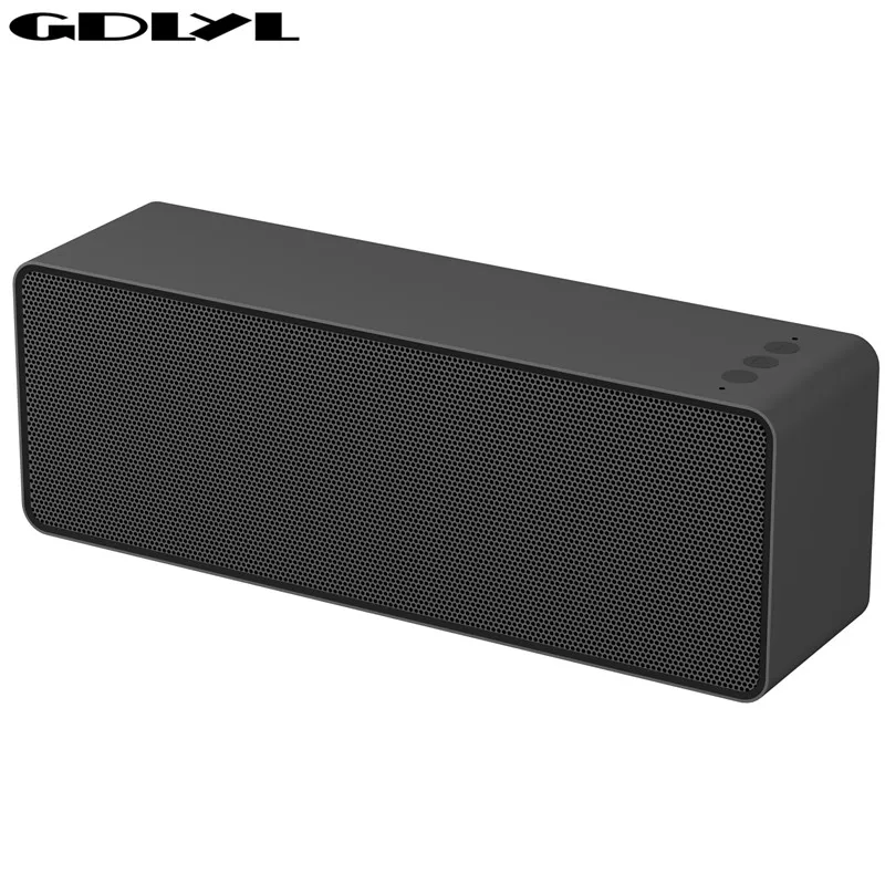 

GDLYL Bluetooth speaker wireless portable stereo sound big power 10W system MP3 music audio AUX with Mic for android iphone