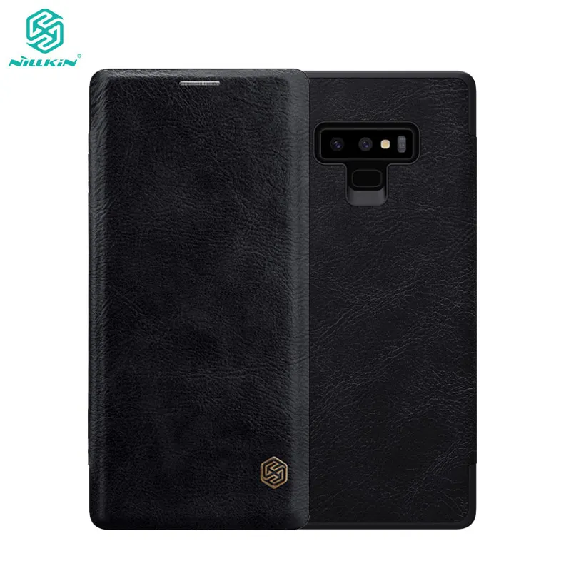 

Nillkin Flip Case For Samsung Galaxy Note 9 Note9 Qin Series PU Leather Cover sFor Samsung Galaxy Note 9 Case