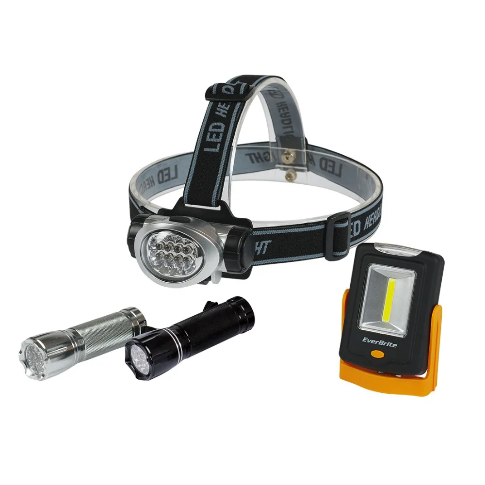 

EverBrite 8LED Headlamp LED Flashlight Work light Emergency Light Camping Light