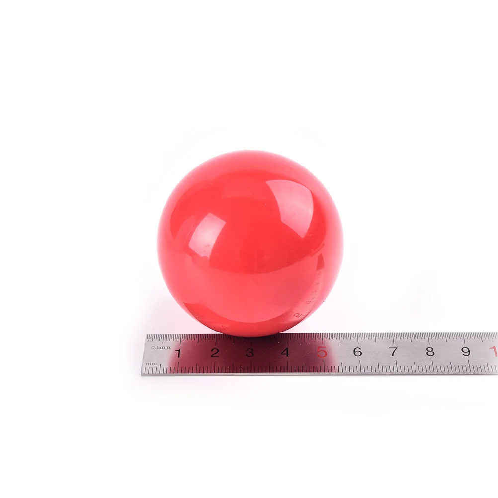 Новое поступление 1 шт. 52,5 мм шары для пула красный бильярдный тренировочный мяч смола бильярдный шар Кий Мяч для бильярда и снукера аксессуары
