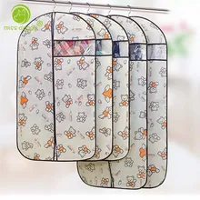 Модная одежда с принтом пылезащитный чехол поставки шкаф Висячие пальто куртки домашняя комната защита от пыли Чехлы 10E