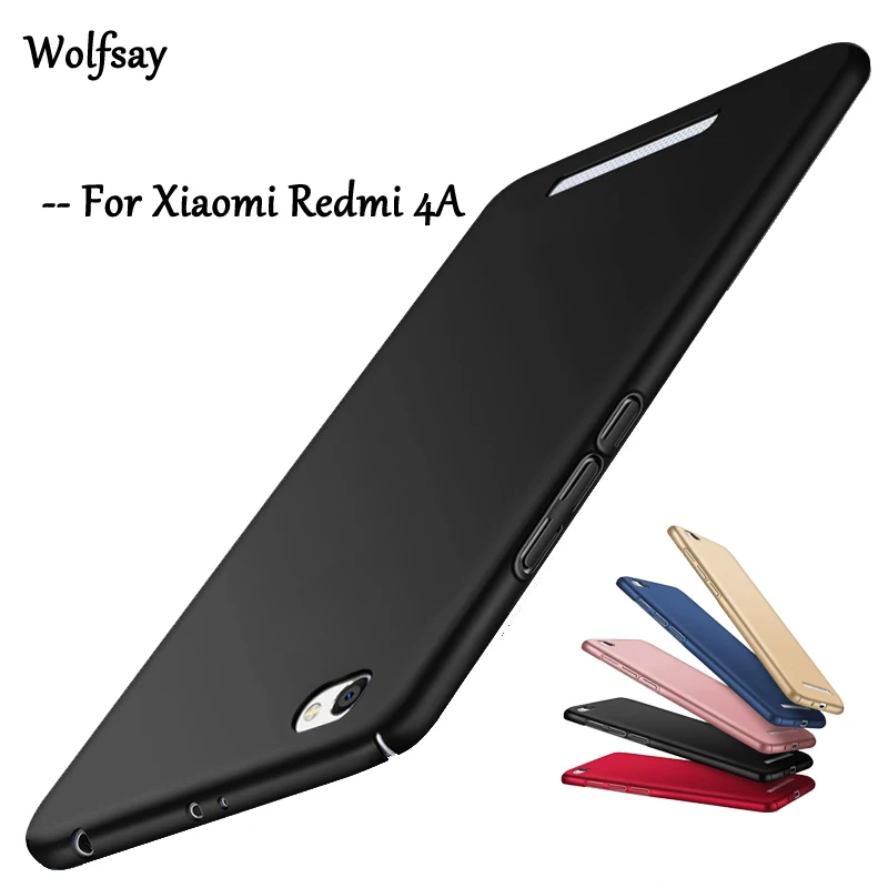 For Xiaomi Redmi 4A Case Luxury Ultra Thin Silm Smooth PC Phone Back Cover Protector |