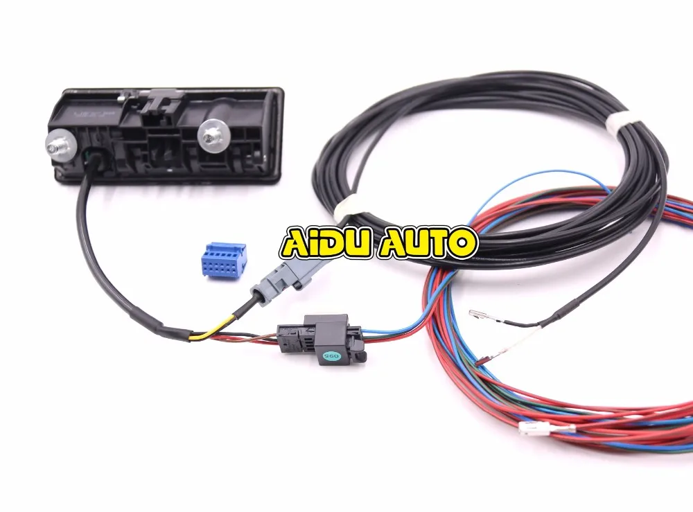 RCD330 Plus 187A 187B MIB 2 Радио ручка багажника камера заднего вида комплект низкой камеры