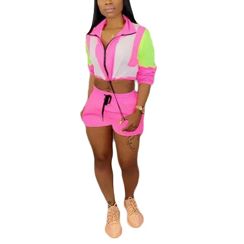 Windbreaker-Style-Color-Block-Short-Set (1)