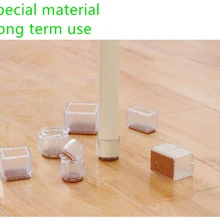 10 шт./партия, настольный стул для ног, защитный коврик для ног, деревянный стул для защиты пола, защита для ног, защита от плесени