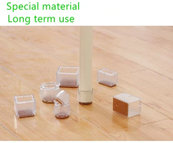 

10PCS/Lot Table Foot Chair Foot Cover Table Foot Protection Pad Wooden Floor Protection Chair Leg Protector Mildew Proof
