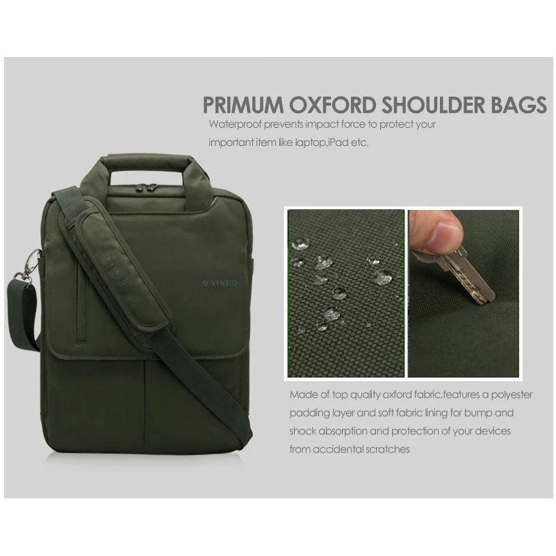 Bolsa Profissional do Computador Bolsa do Mensageiro do Negócio Caixa Superior do Portátil de Oxford Pasta dos Homens Bolsa do Curso - Imagem 4