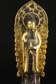 

SUPERB COLLECTION VINTAGE OLD HANDMADE SPIRITUAL BRONZE BUDDHA STATUE