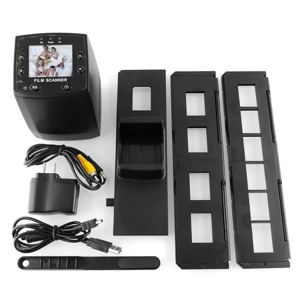 

Film Scanner 2.4 TFT LCD High Resolution Negative Film Slide Viewer Scanner Photo Copier Digital Film Converter