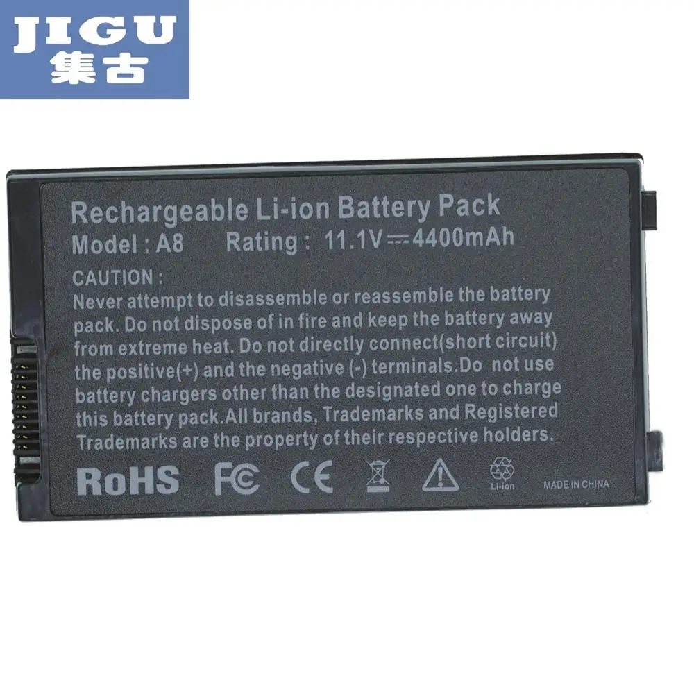 

JIGU Laptop Battery For Asus Other A8 A8000 A8000F A8000J A8A A8E A8F A8H A8J A8Jc A8Z A8N A8M A8Jv A8Je F8 F80 F5 F50Z X80 X81