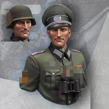 1/10 мировой войны II, смоляная модель бюста GK, мировая война II военная тема, разобранный и Неокрашенный комплект