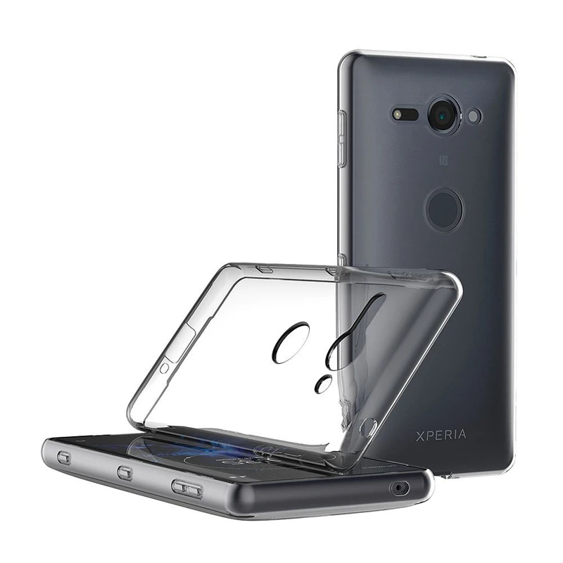 Transparent-Case-For-Sony-Xperia-XZ2-Compact-Soft-TPU-Silicone-Gel-Clear-Back-Bag-Coque-Case (2)
