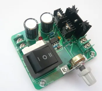 

9V-40v 10A PWM DC motor speed regulator With the switch and reversing control