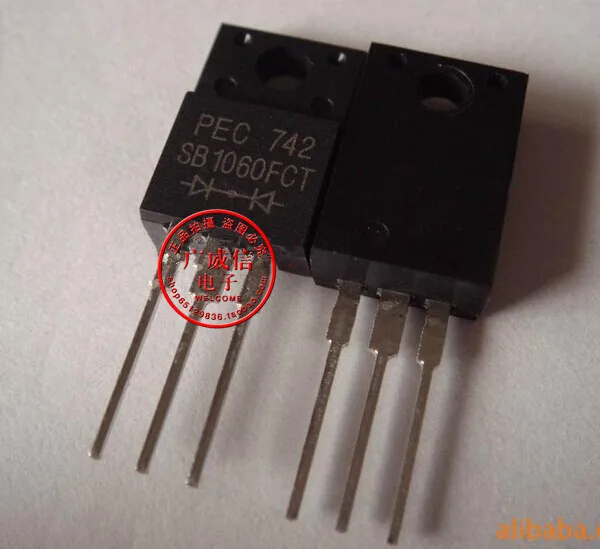 50 ШТ. Новый оригинальный TO-220F SB1060FCT MBRF1060CT 60 В 10А выпрямительный шотки | Электронные