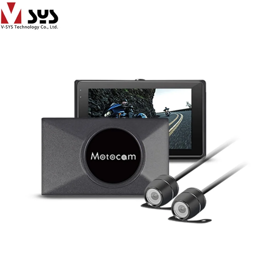 VSYS newest 3.0 inches Motorcycle DVR C7 Mini Video Recorder 720P HD 2 Lens Sport with Waterproof case | Автомобили и мотоциклы