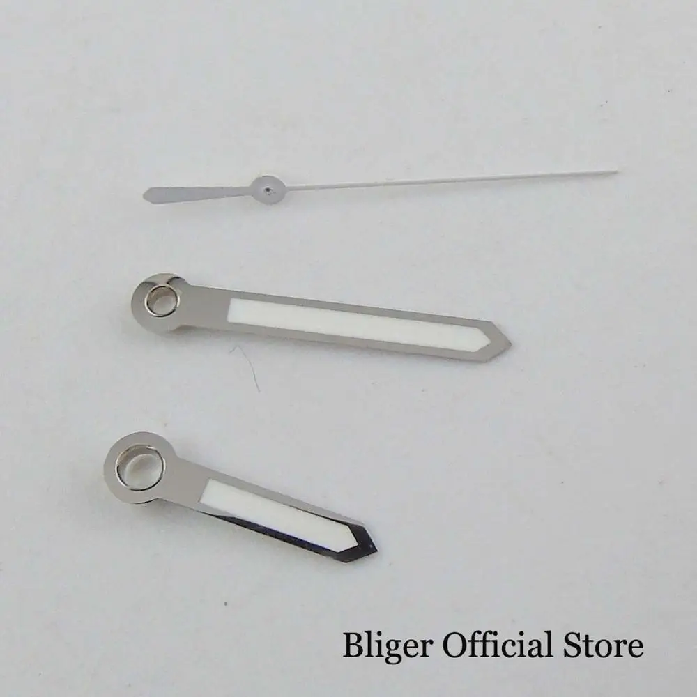

Watch Hands Watch Needles With Silver Edge Fit for MIYOTA Automatic Movement Watch Pointer