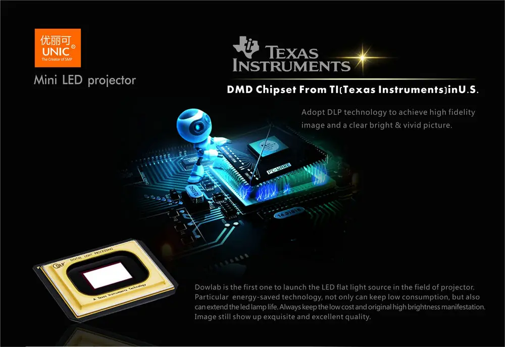 UNIC P1+Wifi Mini Led Projector (26)