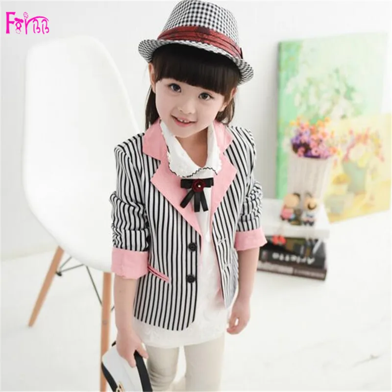 Kid Children's Clothing Outerwear Coats Jackets Girl Suit Kids Blazer