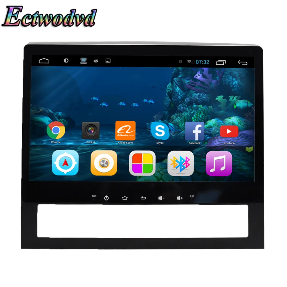 Sale Ectwodvd 9inch Octa Core Android 8.1 Car DVD GPS Navigation Radio Stereo for Toyota Land Cruiser 200 2016- Car DVD Player 0