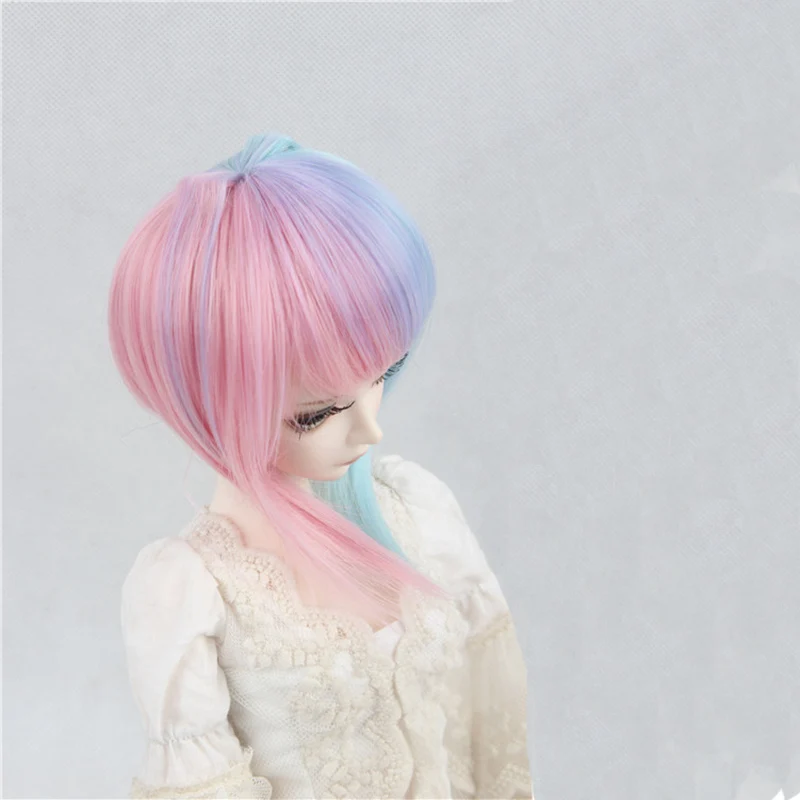 Парик Bybrana BJD для кукол 1/3 1/4 1/6 с двойным градиентом|wig 1/3|hair for wigs1/6 wig |